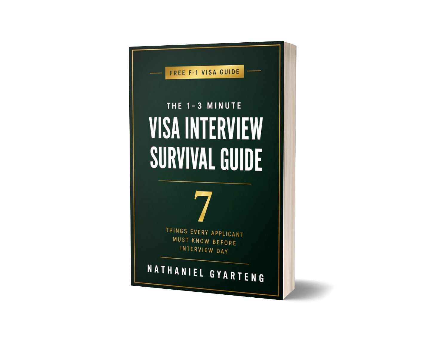 The 1–3 Minute Visa Interview Survival Guide
